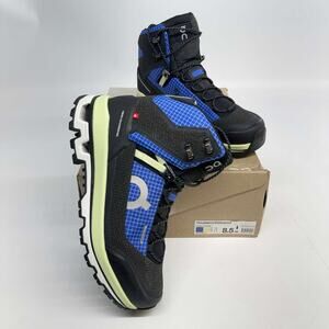 On Running Cloudalpine Waterproof Women’s Hiking Boots Blue Black Size 8.5 New